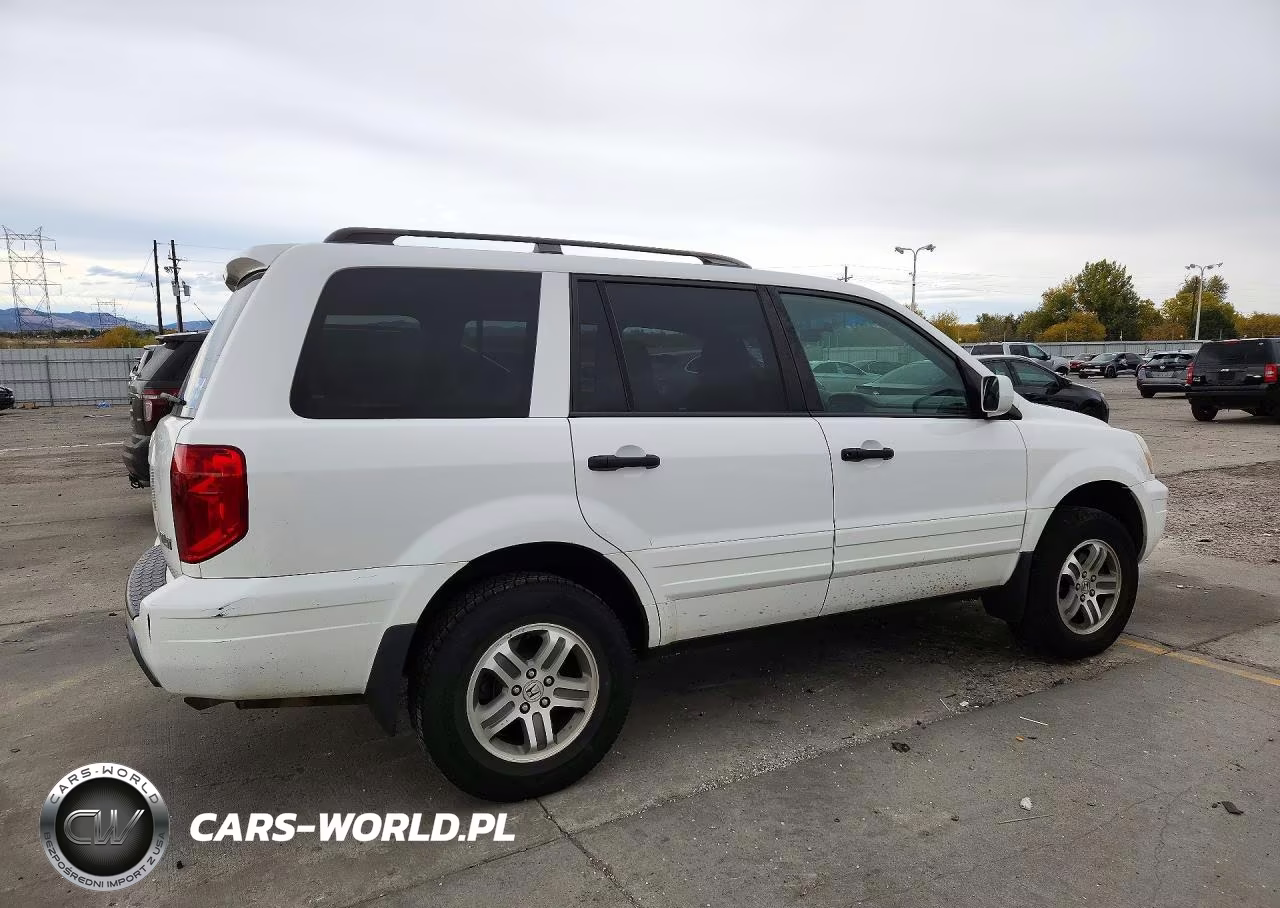 2004 Honda Pilot Ex VIN:2HKYF184X4H611502 - 3
