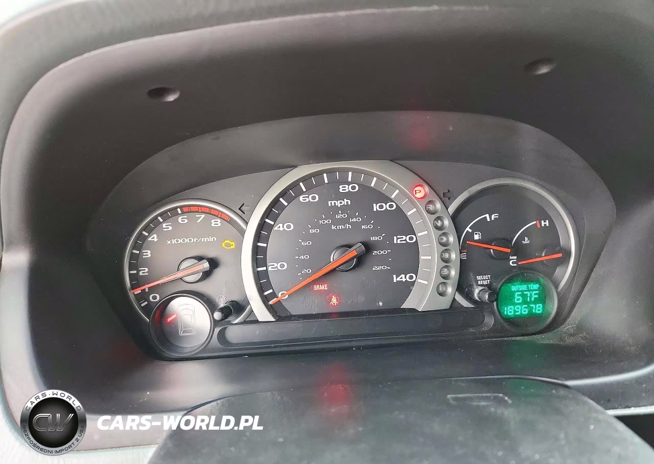 2004 Honda Pilot Ex VIN:2HKYF184X4H611502 - 9