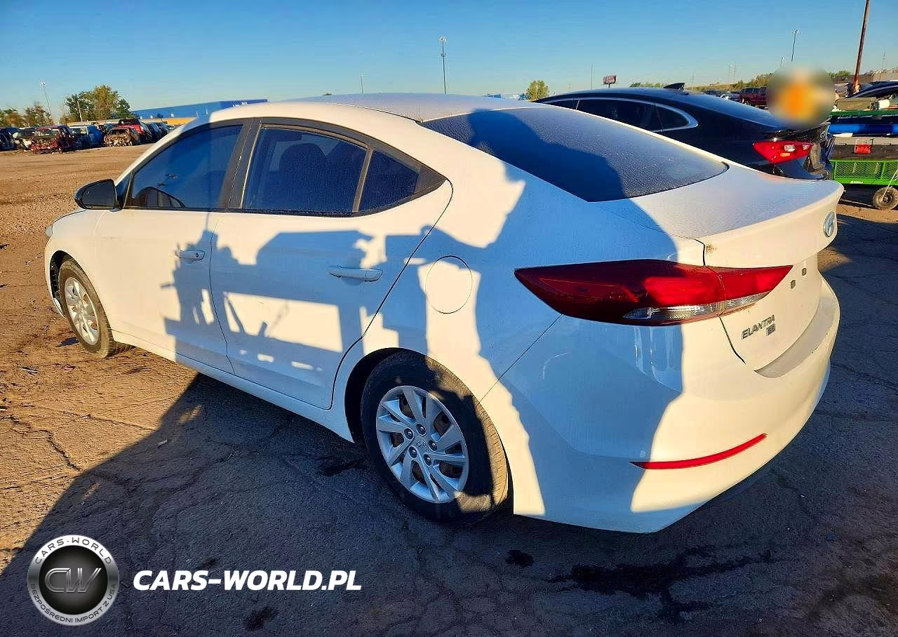 2018 Hyundai Elantra Se VIN:5NPD74LF6JH347020 - 2