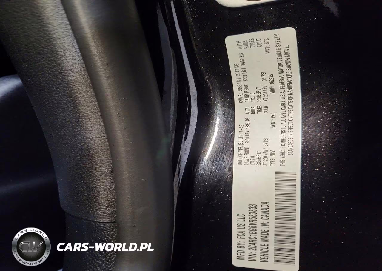 2027 Chrysler Pacifica Select VIN:2C4RC1BG6VR583833 - 13