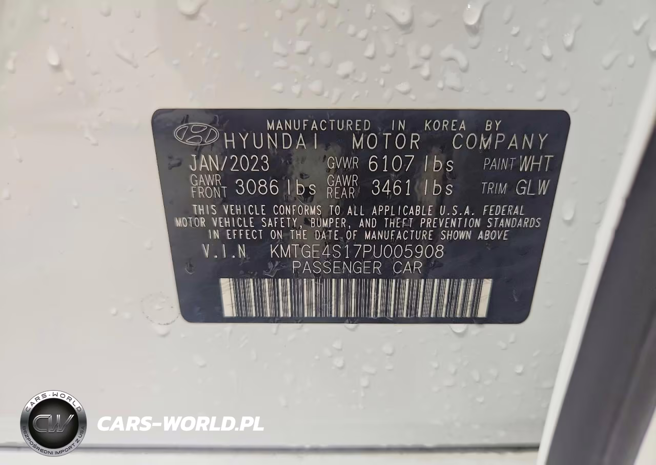 2023 Genesis Electrified G80 Base VIN:KMTGE4S17PU005908 - 12