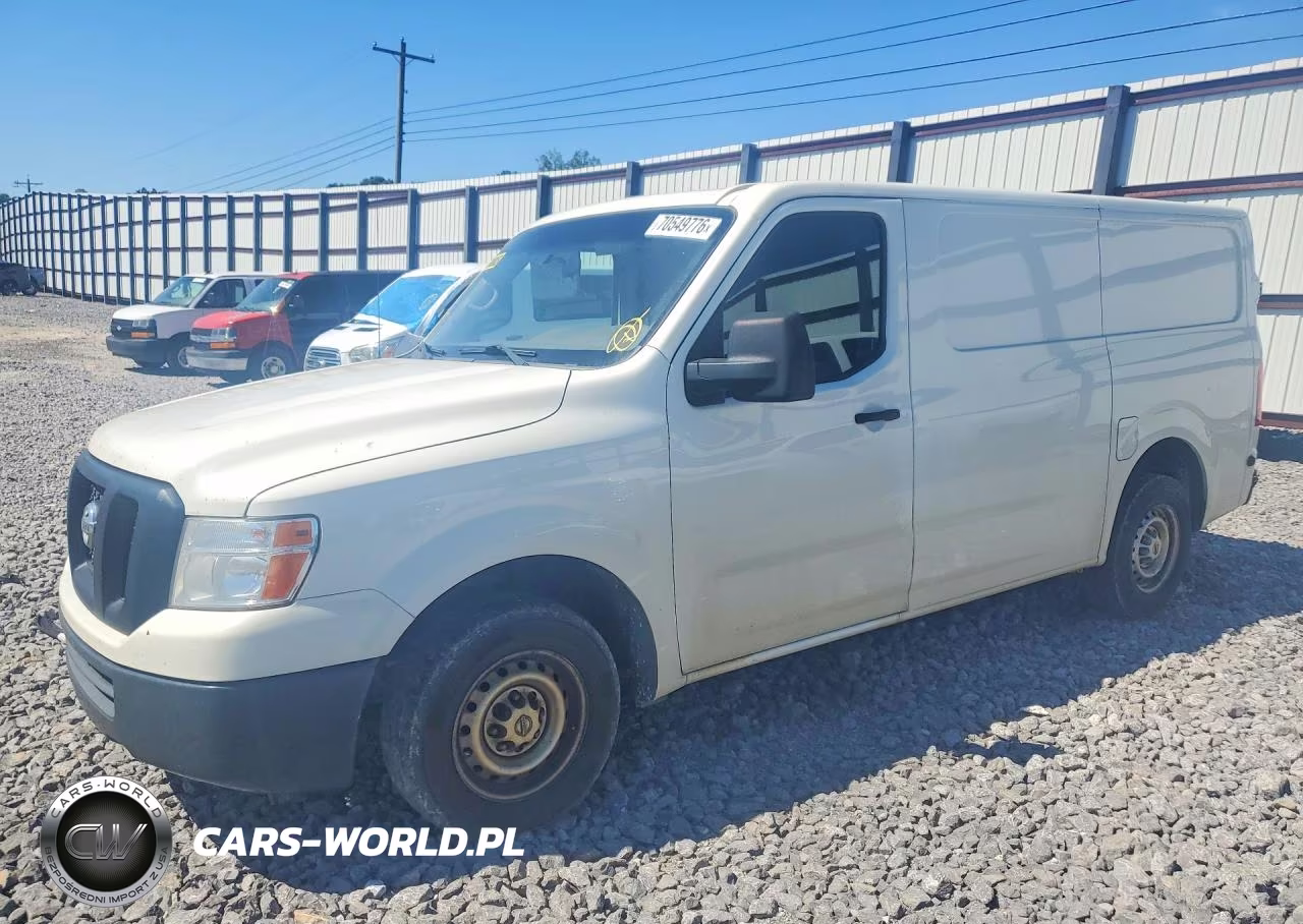 2018 Nissan Nv2500 Delivery Van VIN:1N6BF0KM0JN809667 - 1