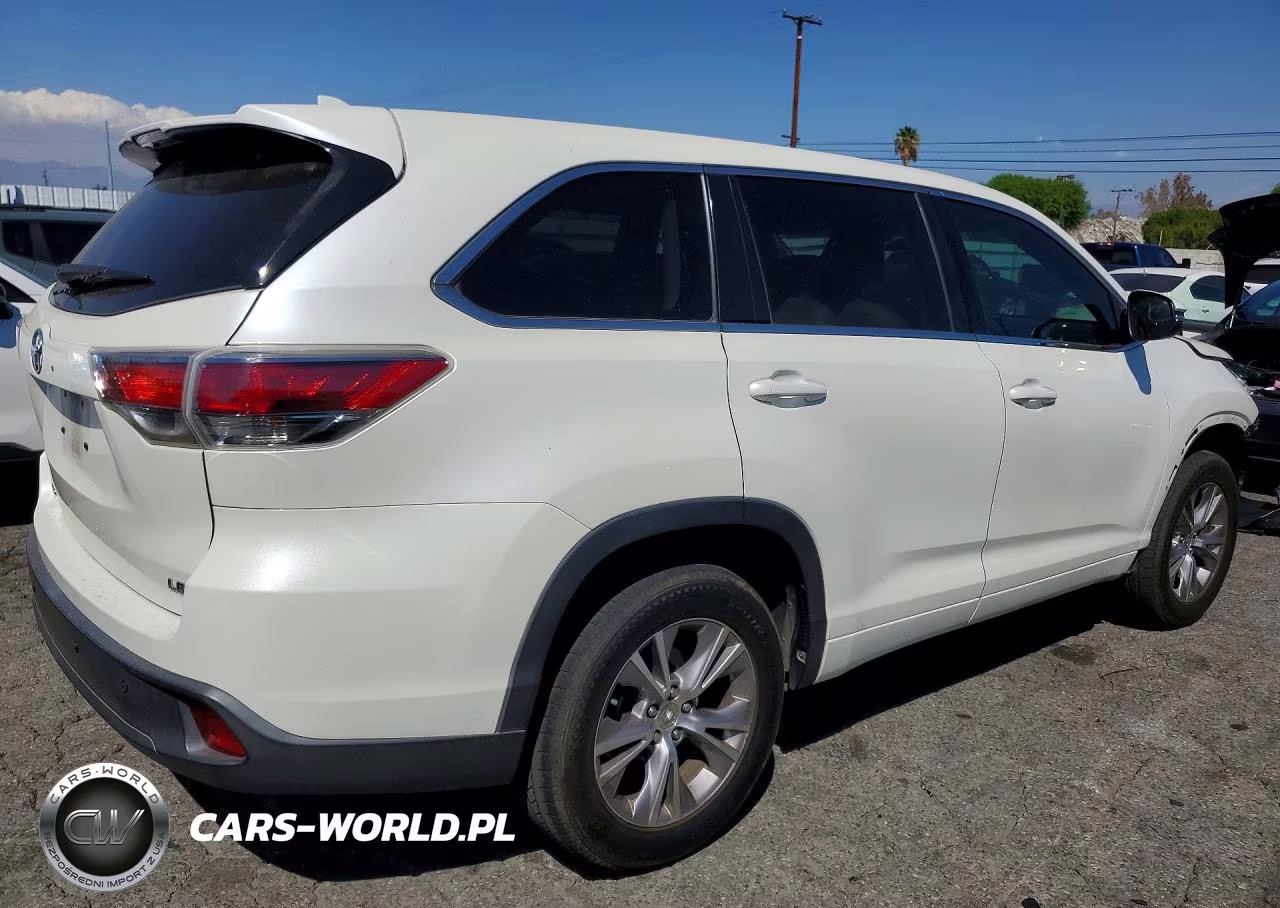 2014 Toyota Highlander Le Plus VIN:5TDZKRFH4ES020596 - 3