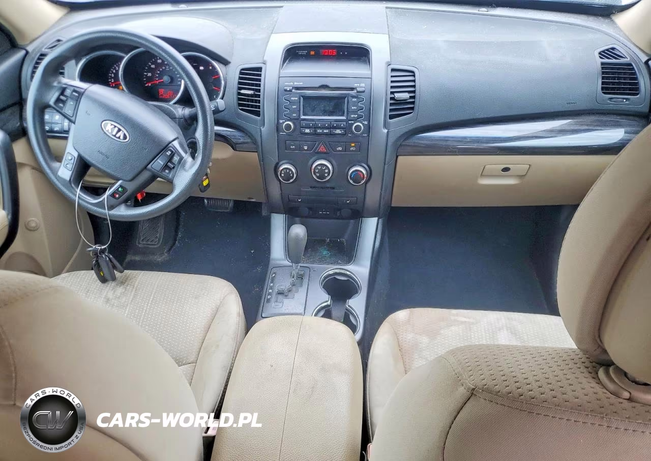 2011 Kia Sorento Lx VIN:5XYKT4A14BG172186 - 8