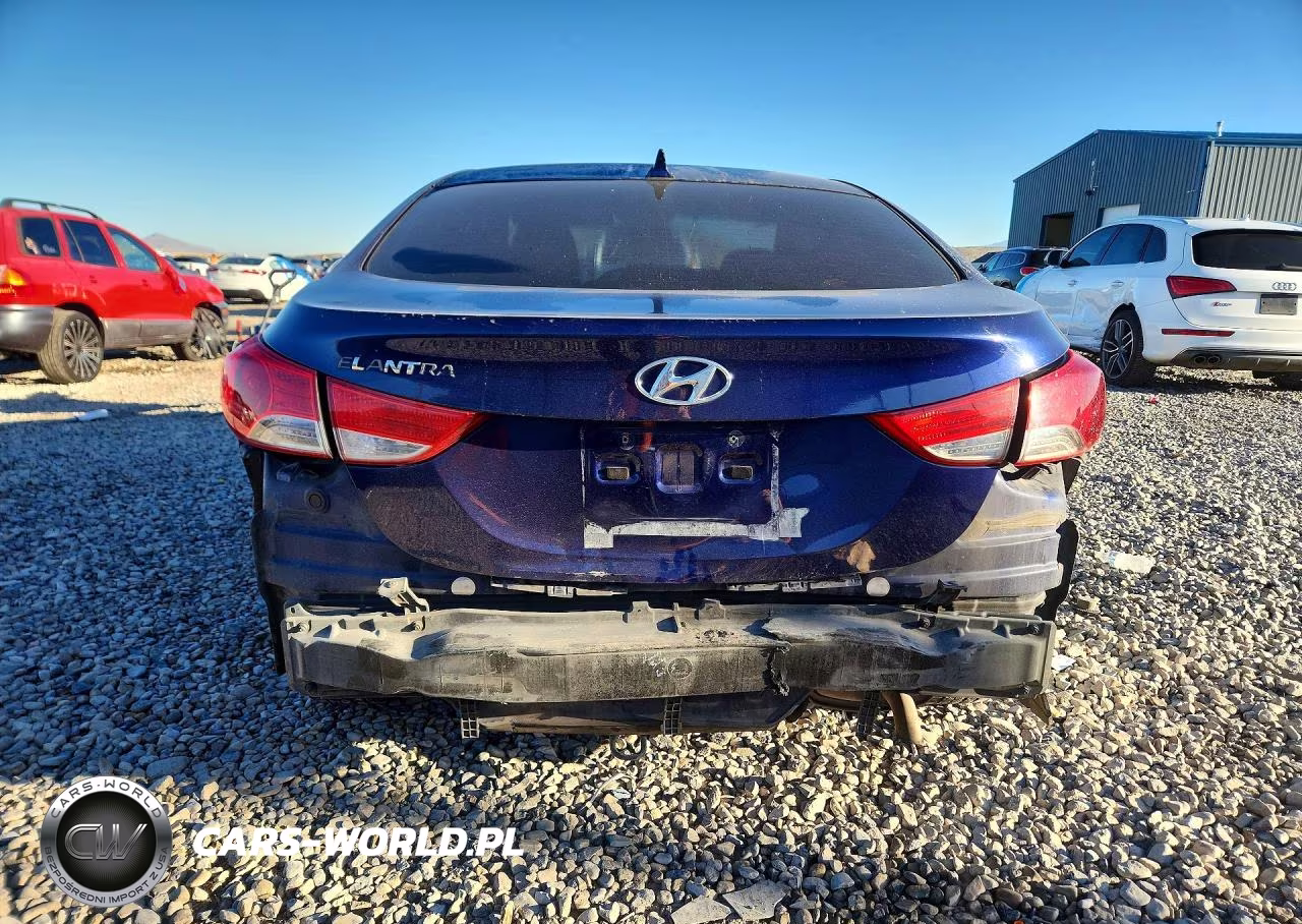 2011 Hyundai Elantra Gls VIN:5NPDH4AE2BH041411 - 6