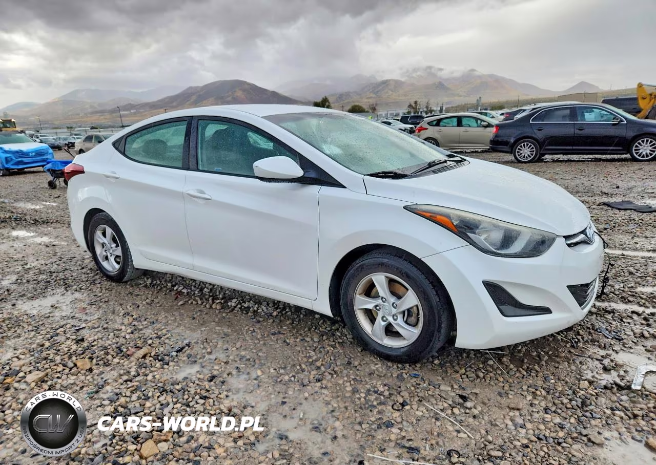 2014 Hyundai Elantra Se VIN:5NPDH4AE9EH526004 - 4