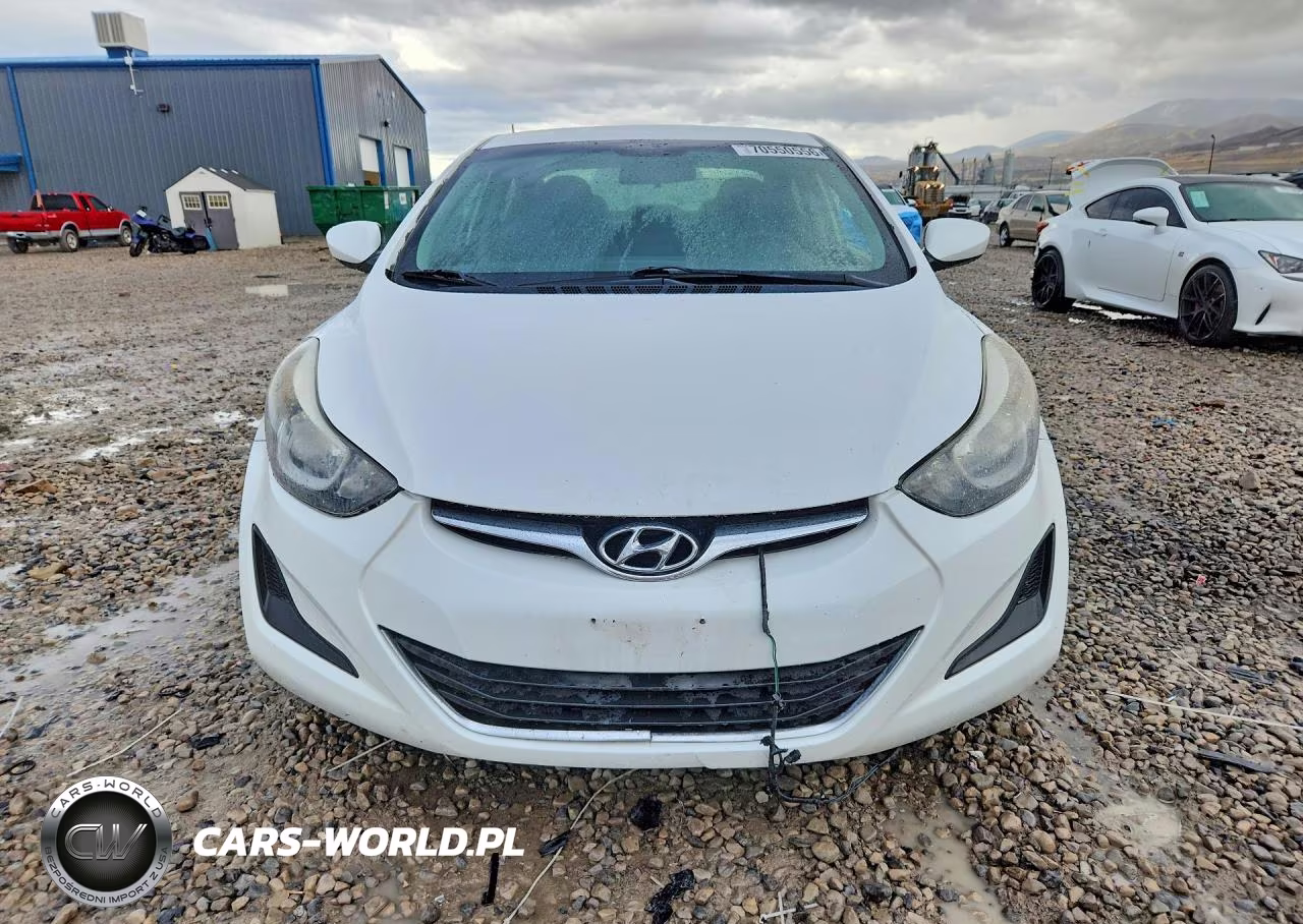 2014 Hyundai Elantra Se VIN:5NPDH4AE9EH526004 - 5