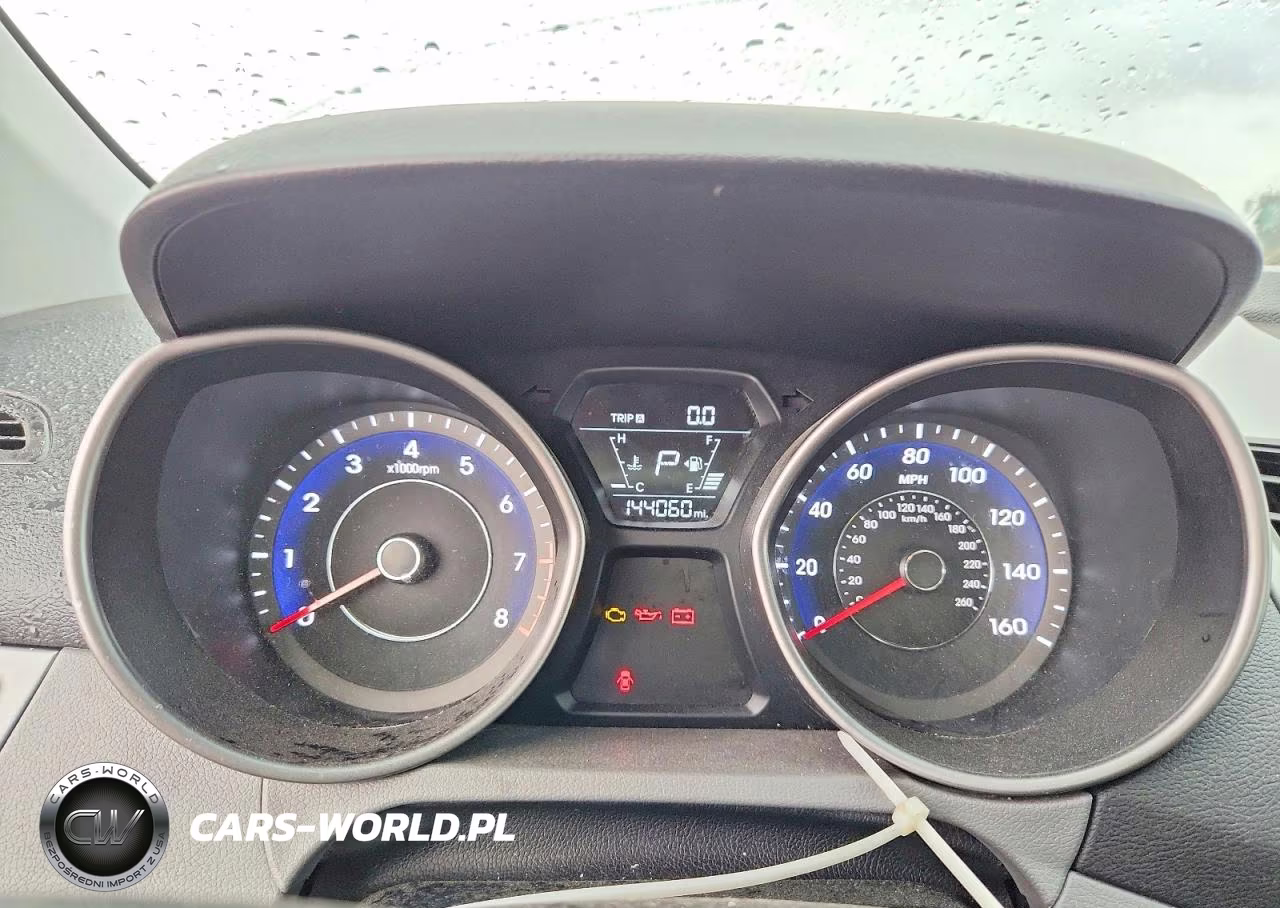 2014 Hyundai Elantra Se VIN:5NPDH4AE9EH526004 - 9