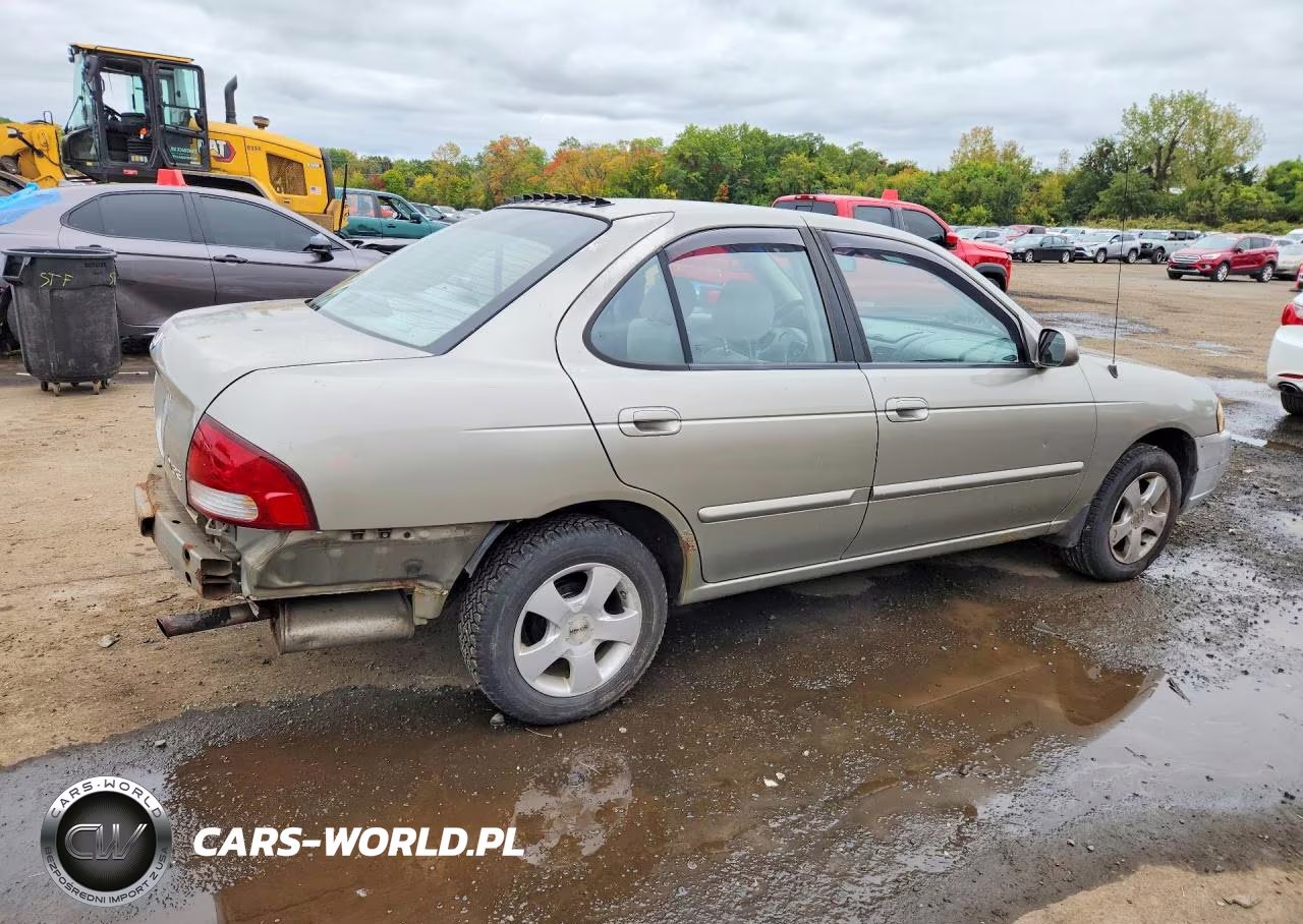 2002 Nissan Sentra Xe VIN:3N1CB51D02L671568 - 3