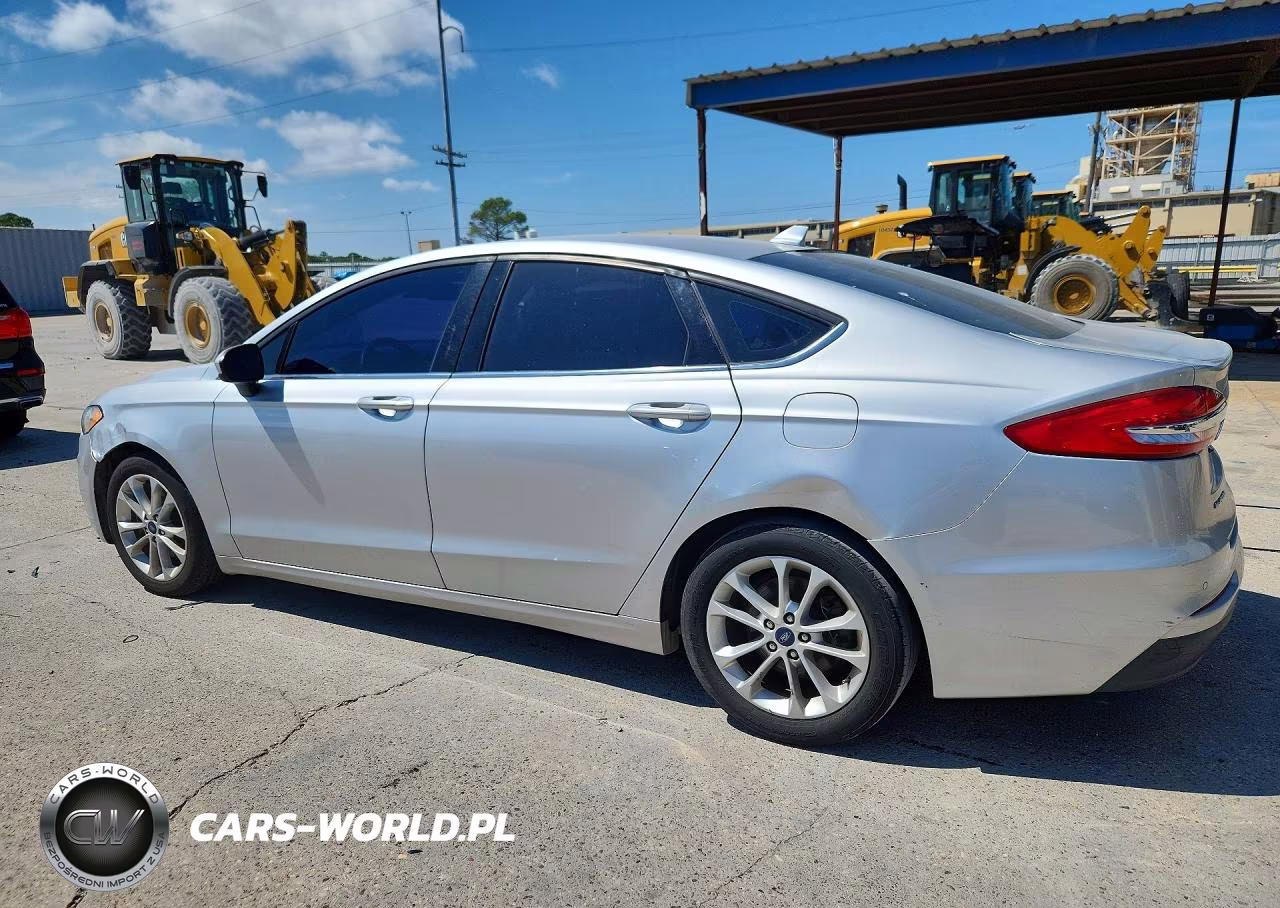 2019 Ford Fusion Se VIN:3FA6P0HD6KR203609 - 2