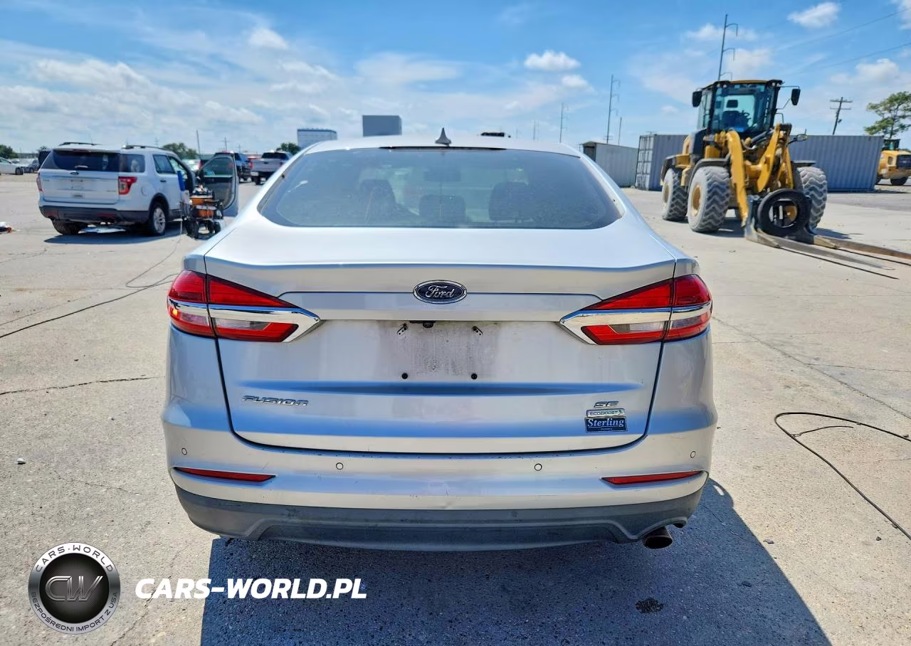 2019 Ford Fusion Se VIN:3FA6P0HD6KR203609 - 6