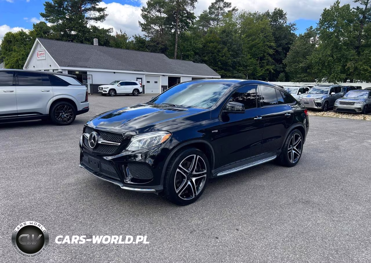 2018 Mercedes-Benz Gle Coupe 43 Amg VIN:4JGED6EBXJA123559 - 2