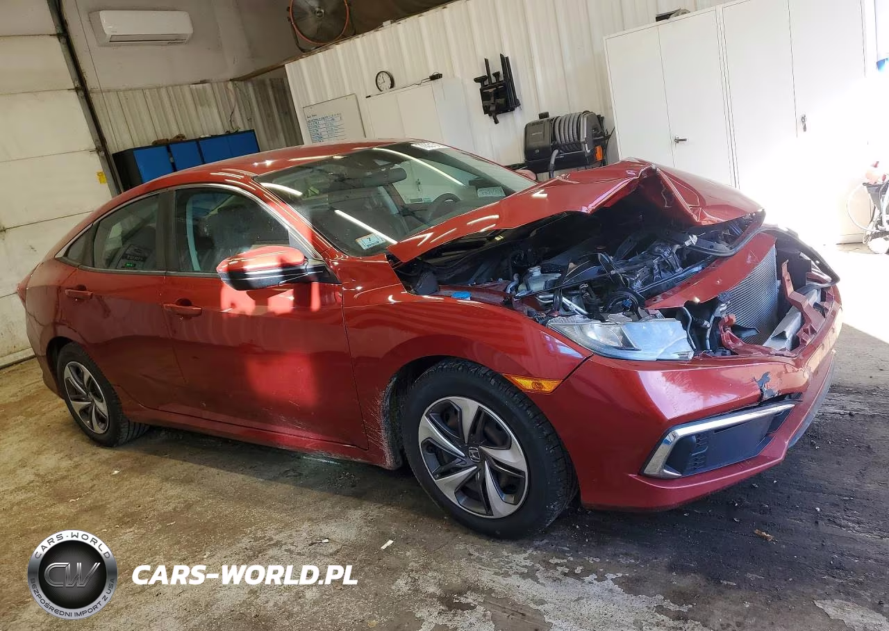 2019 Honda Civic Lx VIN:19XFC2F61KE214286 - 4