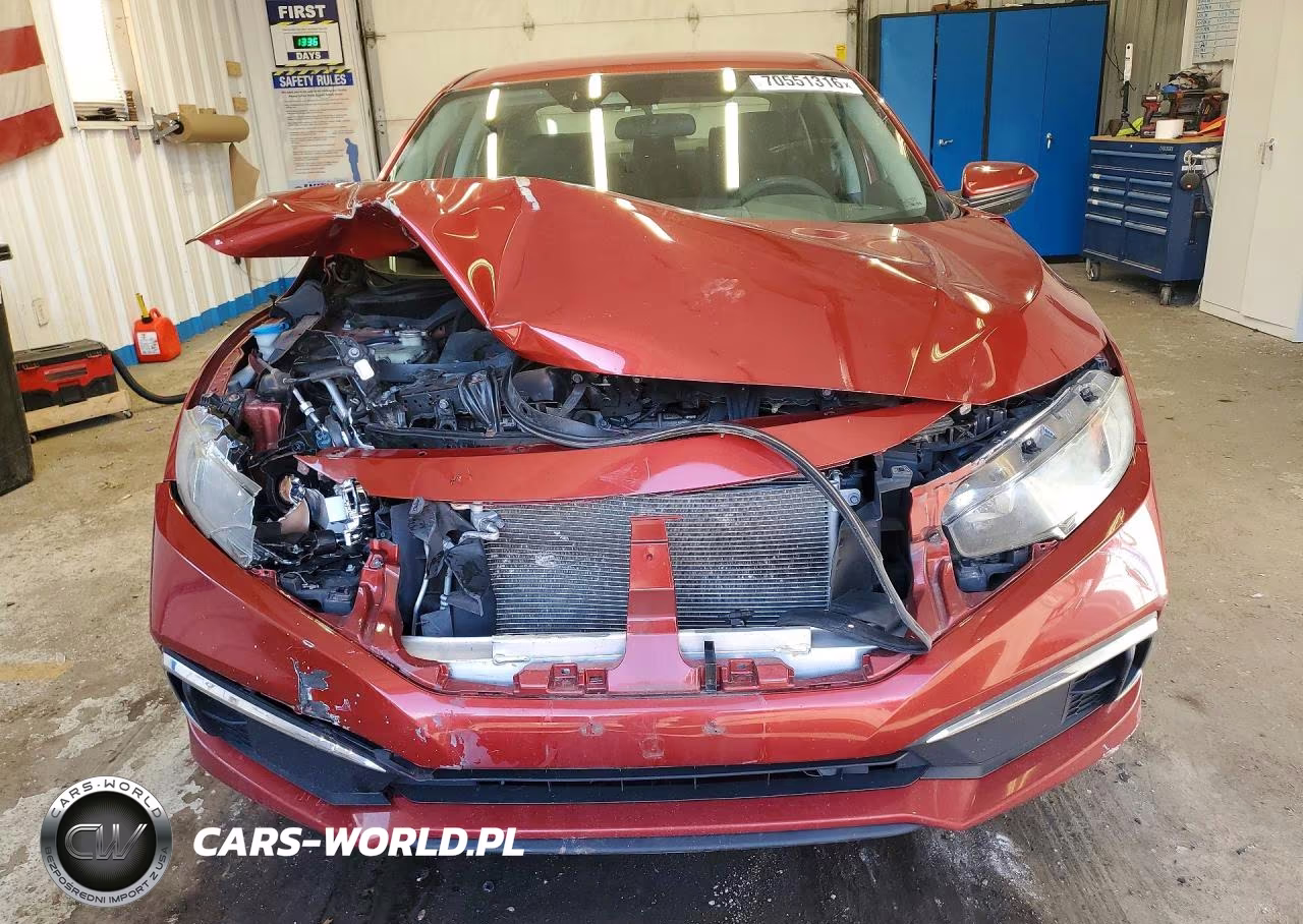 2019 Honda Civic Lx VIN:19XFC2F61KE214286 - 5