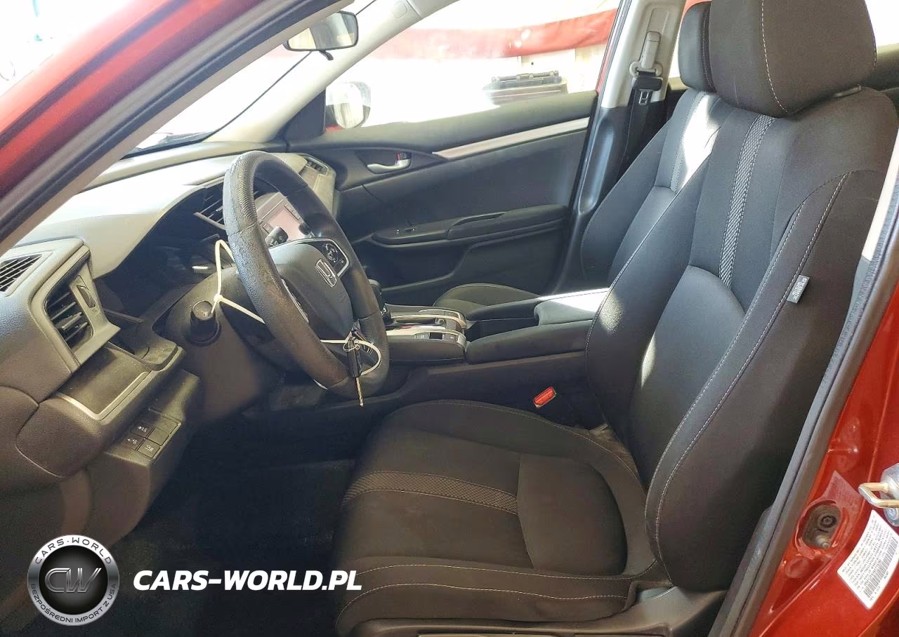 2019 Honda Civic Lx VIN:19XFC2F61KE214286 - 7