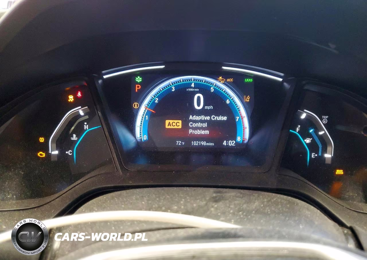 2019 Honda Civic Lx VIN:19XFC2F61KE214286 - 9