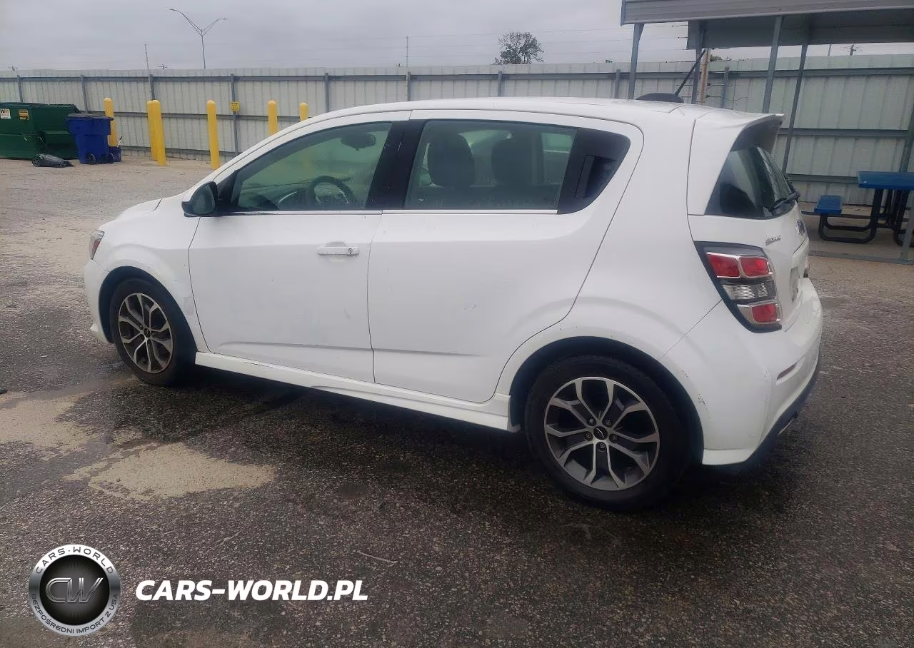 2019 Chevrolet Sonic Lt VIN:1G1JD6SB9K4138425 - 2