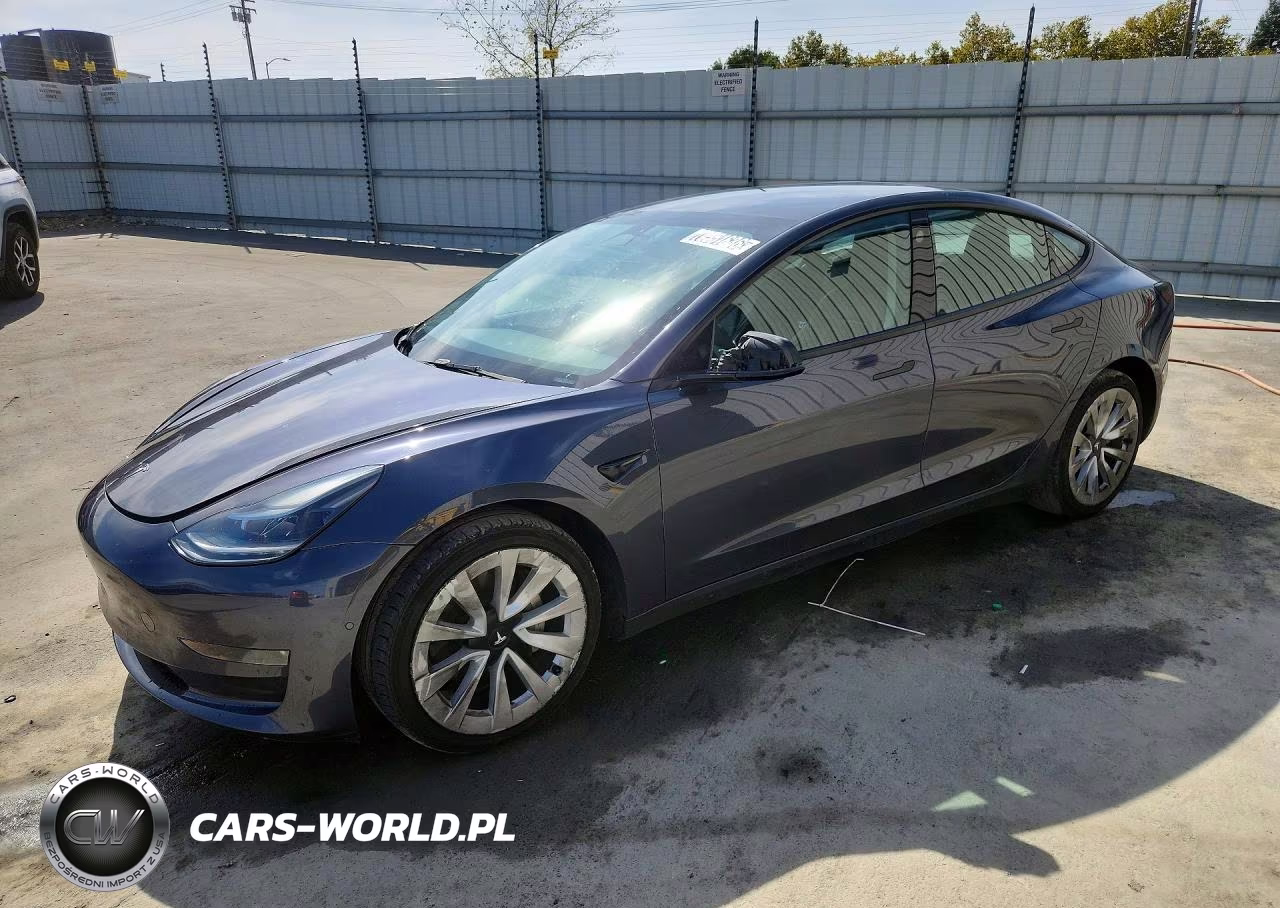 2022 Tesla Model 3 VIN:5YJ3E1EA8NF188362 - 1