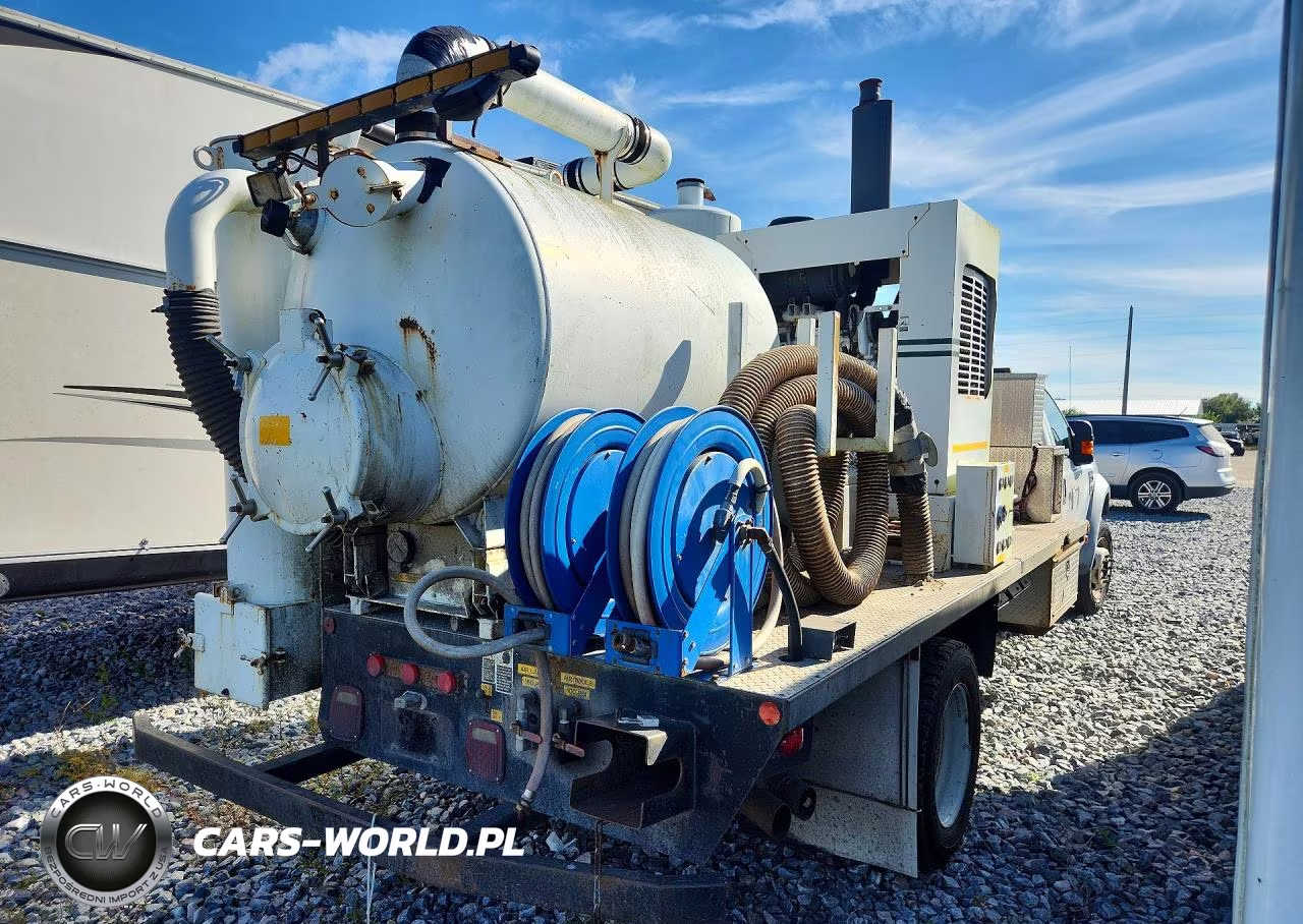 2008 Ford F550 Super Duty Vacuum Excavator VIN:1FDAF57R58EC93599 - 3