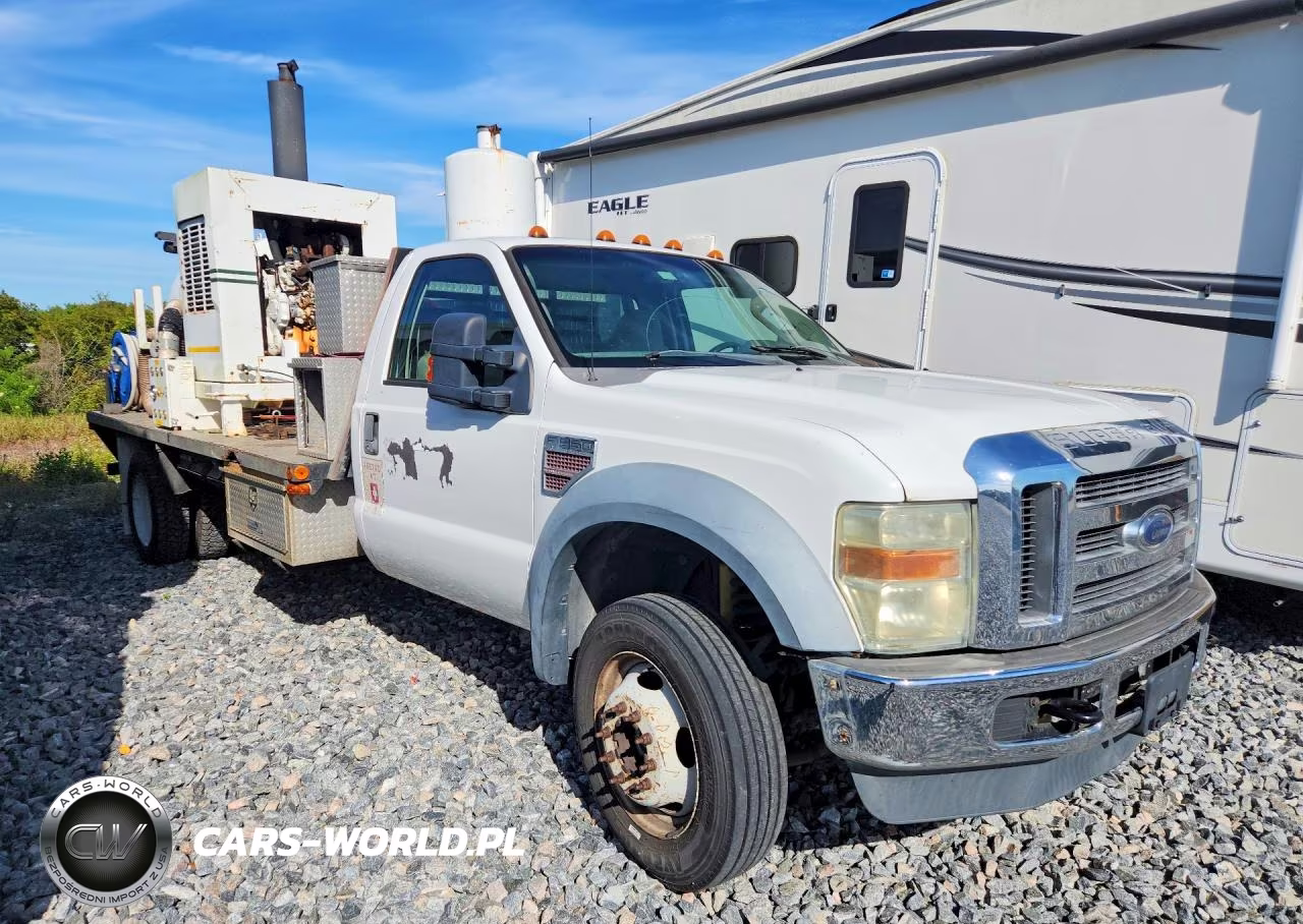 2008 Ford F550 Super Duty Vacuum Excavator VIN:1FDAF57R58EC93599 - 4