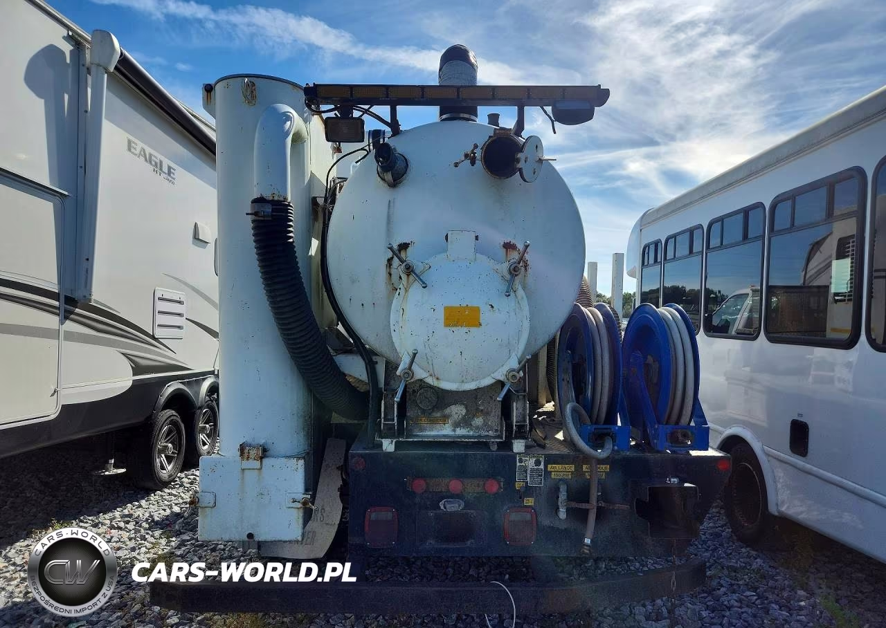 2008 Ford F550 Super Duty Vacuum Excavator VIN:1FDAF57R58EC93599 - 6