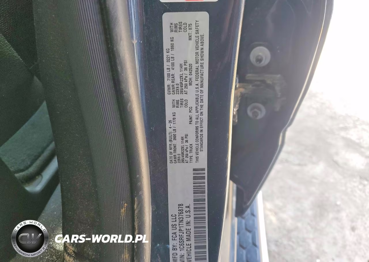 2026 Ram 1500 Laramie VIN:1C6SRFJP1TN376878 - 12