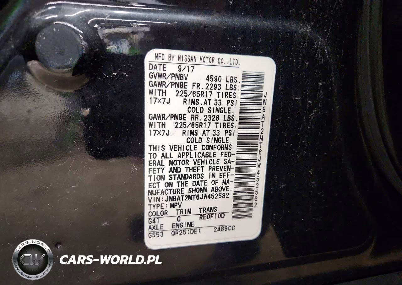 2018 Nissan Rogue S VIN:JN8AT2MT6JW452582 - 13