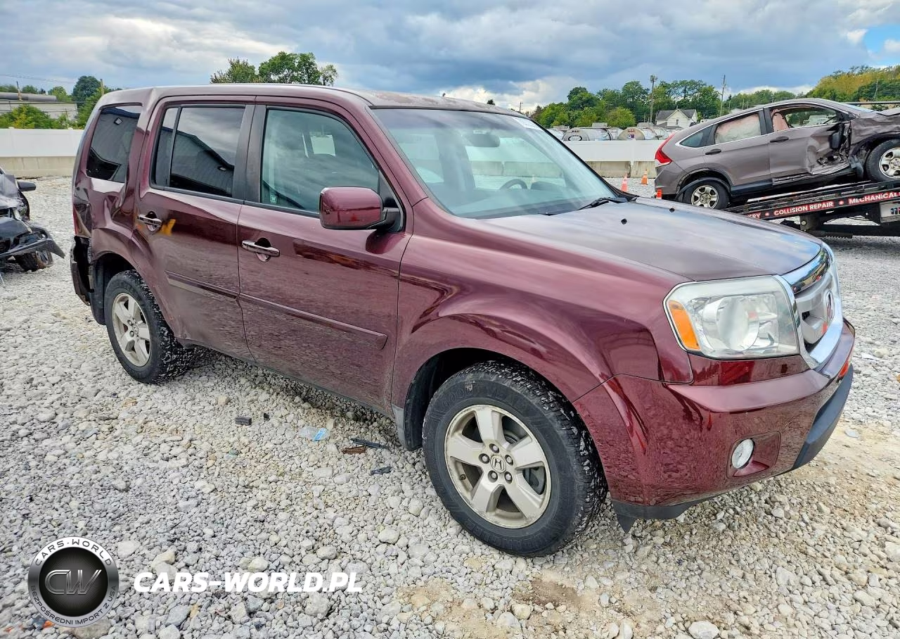 2009 Honda Pilot Ex VIN:5FNYF48429B004341 - 4