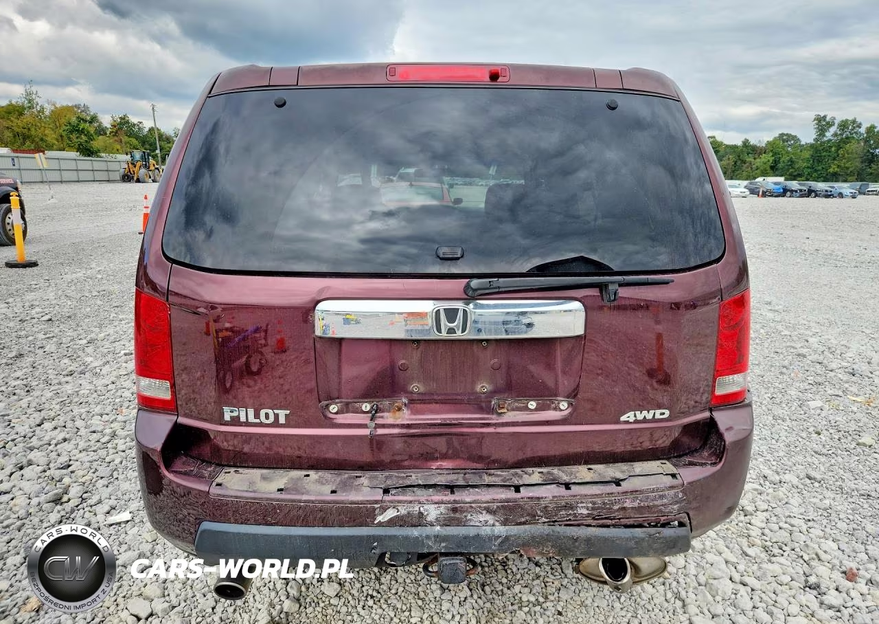 2009 Honda Pilot Ex VIN:5FNYF48429B004341 - 6
