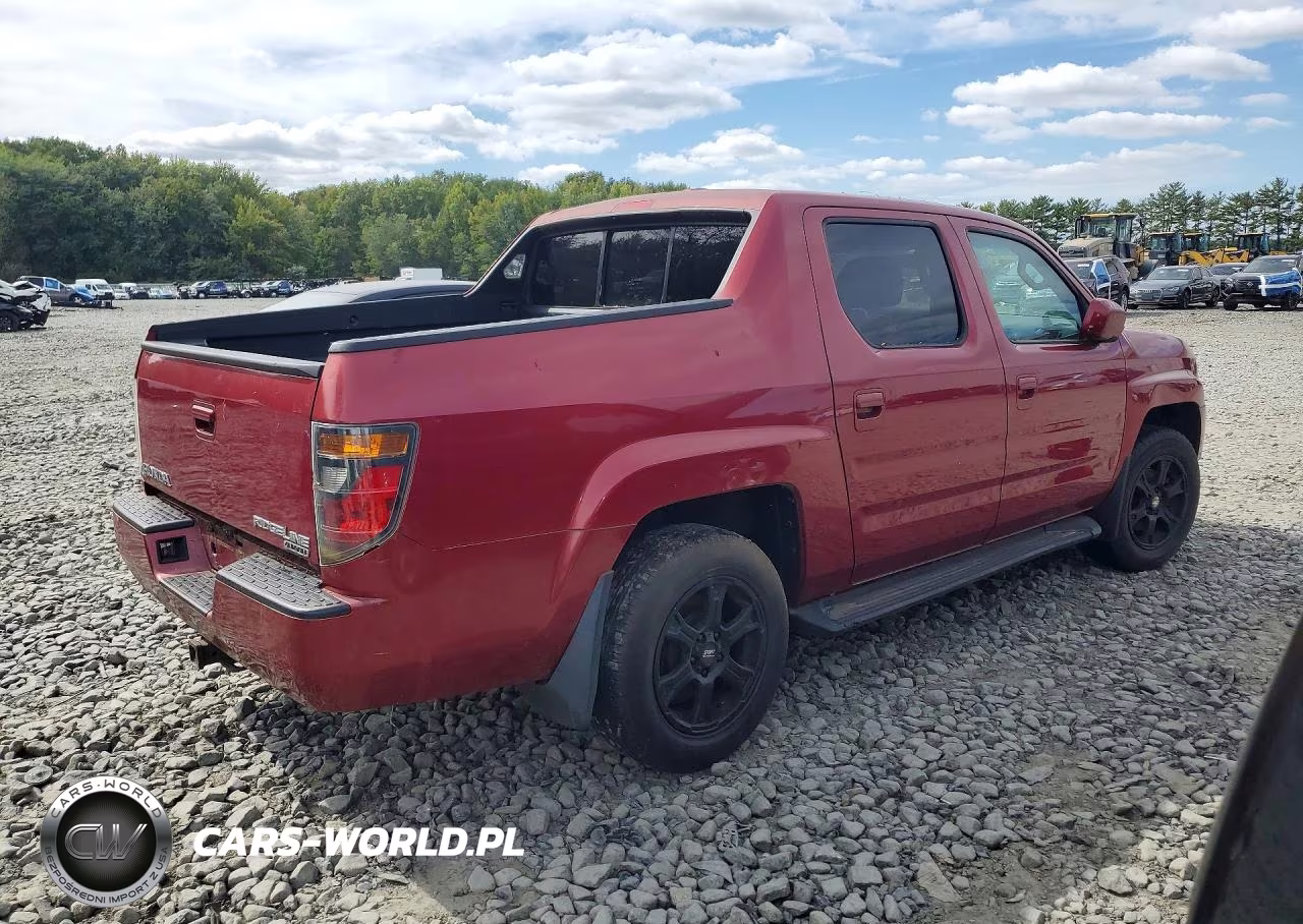 2006 Honda Ridgeline Rtl VIN:2HJYK16506H528790 - 3