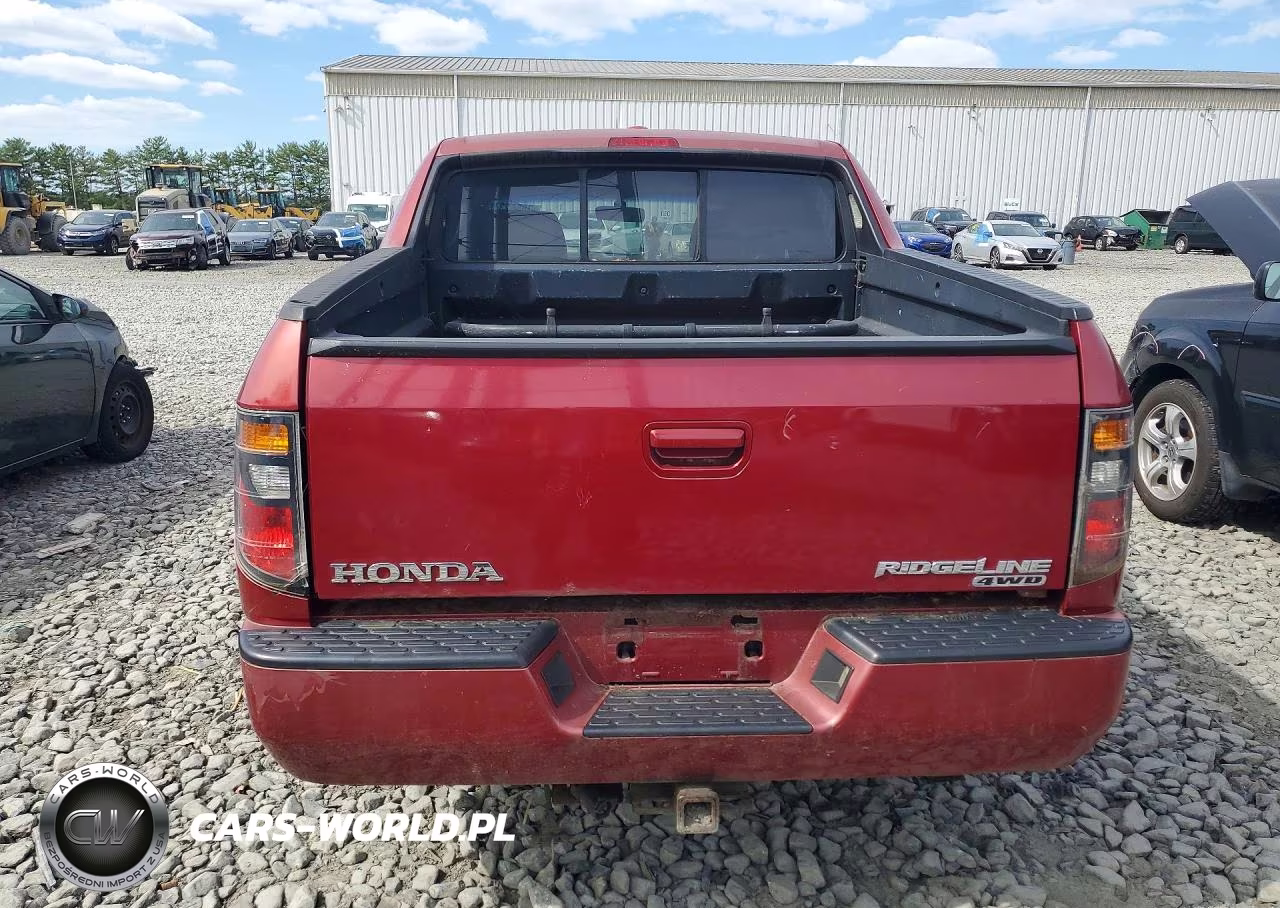 2006 Honda Ridgeline Rtl VIN:2HJYK16506H528790 - 6