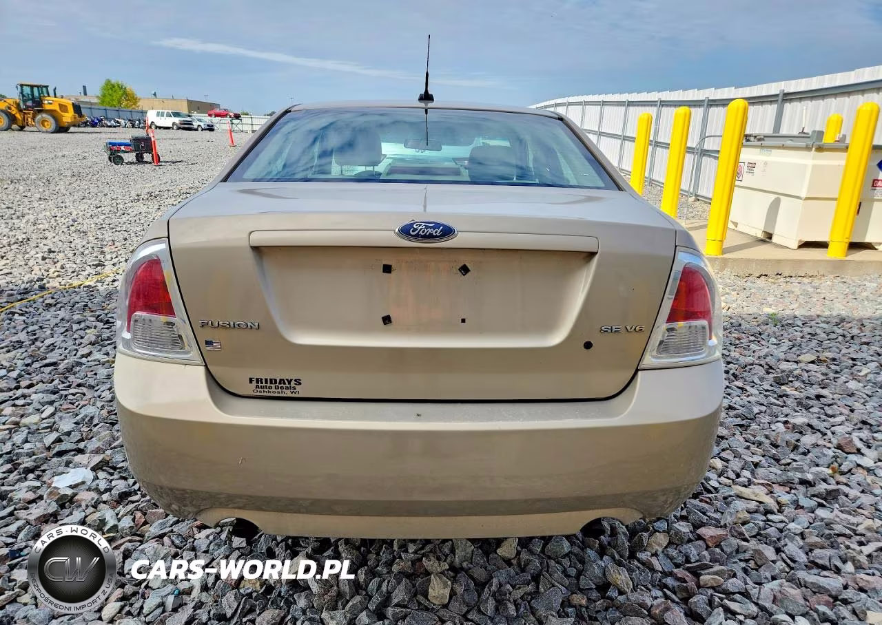 2008 Ford Fusion Se VIN:3FAHP07168R178980 - 6