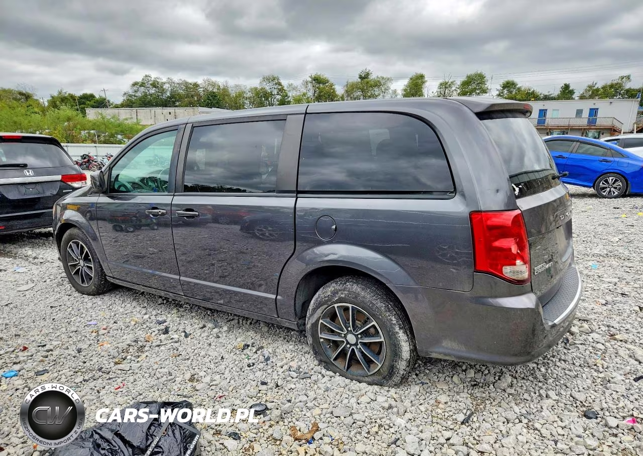 2018 Dodge Grand Caravan Gt VIN:2C4RDGEG1JR145873 - 2