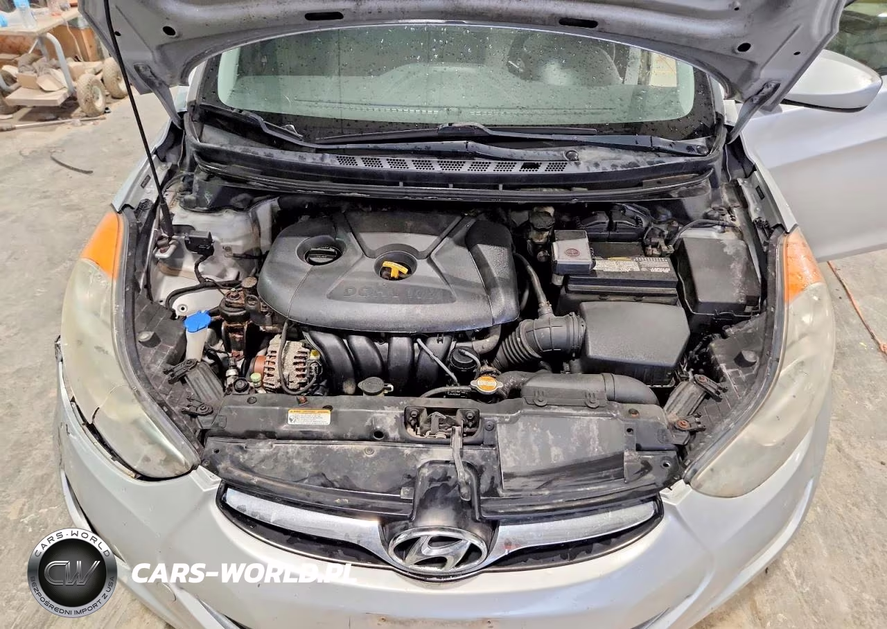 2012 Hyundai Elantra Gls VIN:5NPDH4AE9CH100729 - 11
