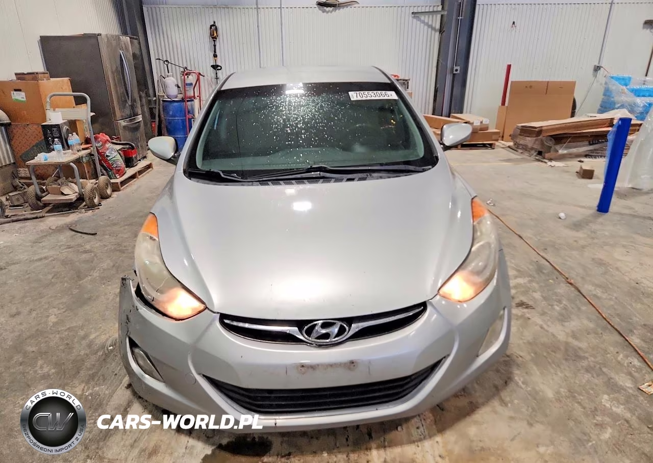 2012 Hyundai Elantra Gls VIN:5NPDH4AE9CH100729 - 5