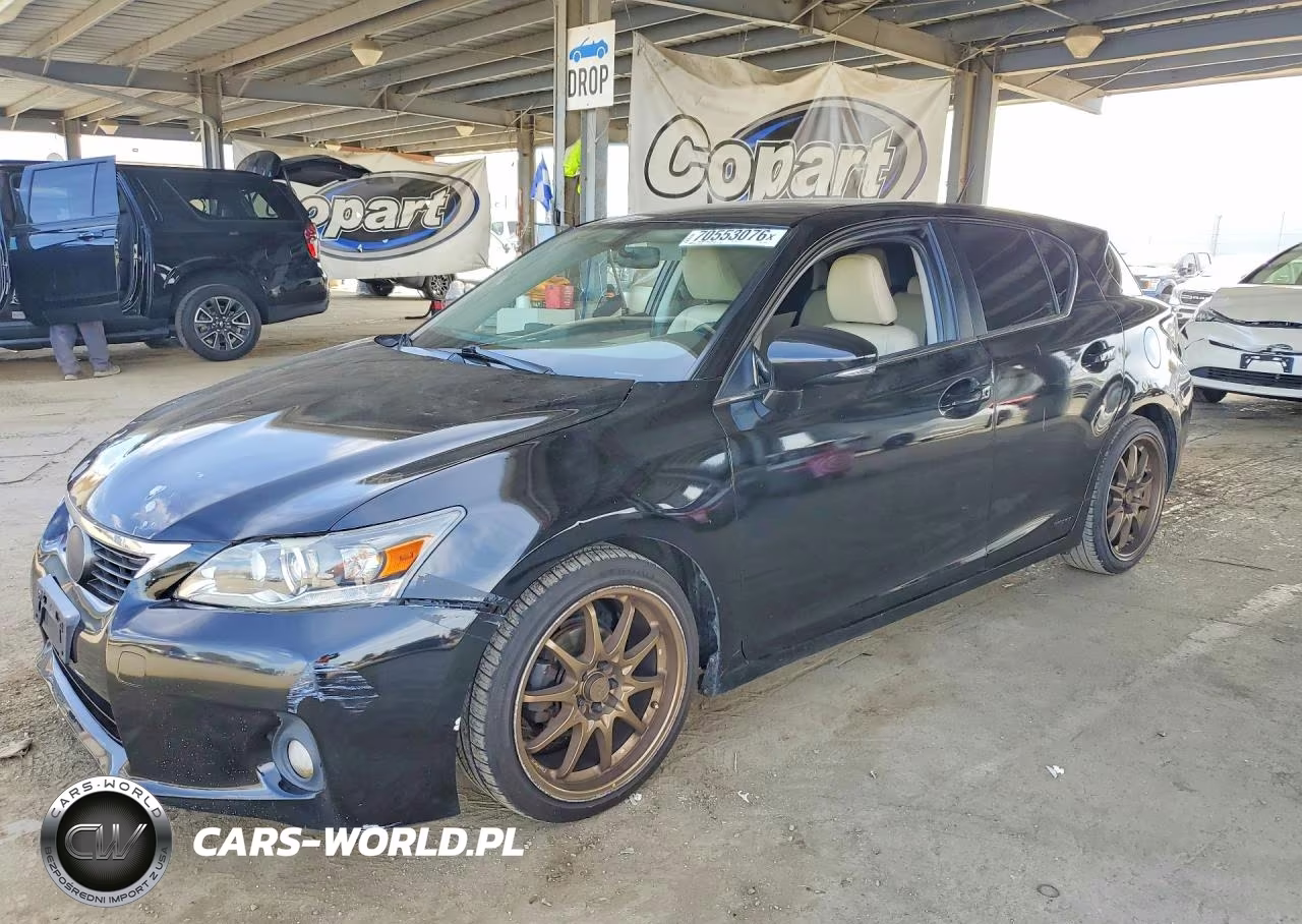 2012 Lexus Ct 200 VIN:JTHKD5BH0C2115671 - 1