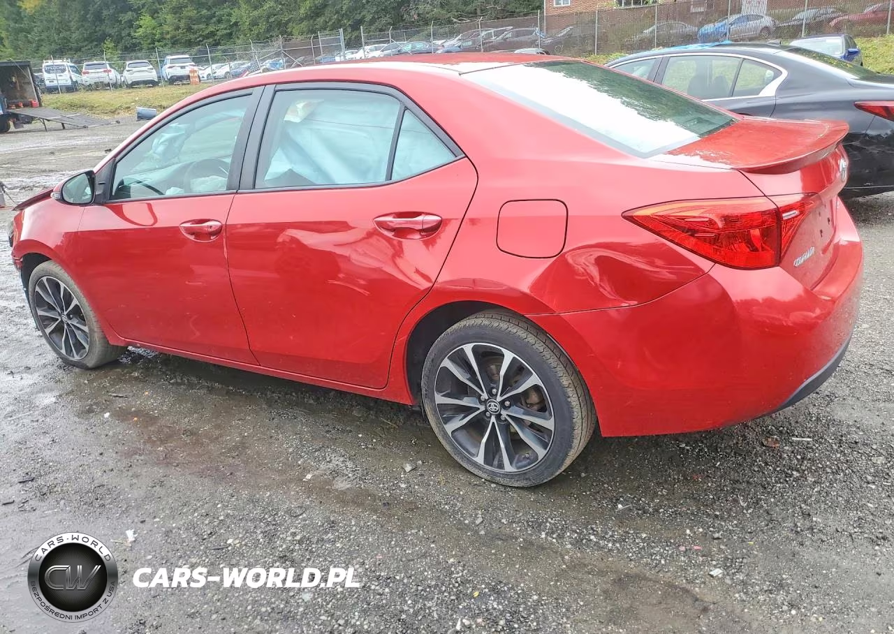 2017 Toyota Corolla Se VIN:2T1BURHE0HC860841 - 2