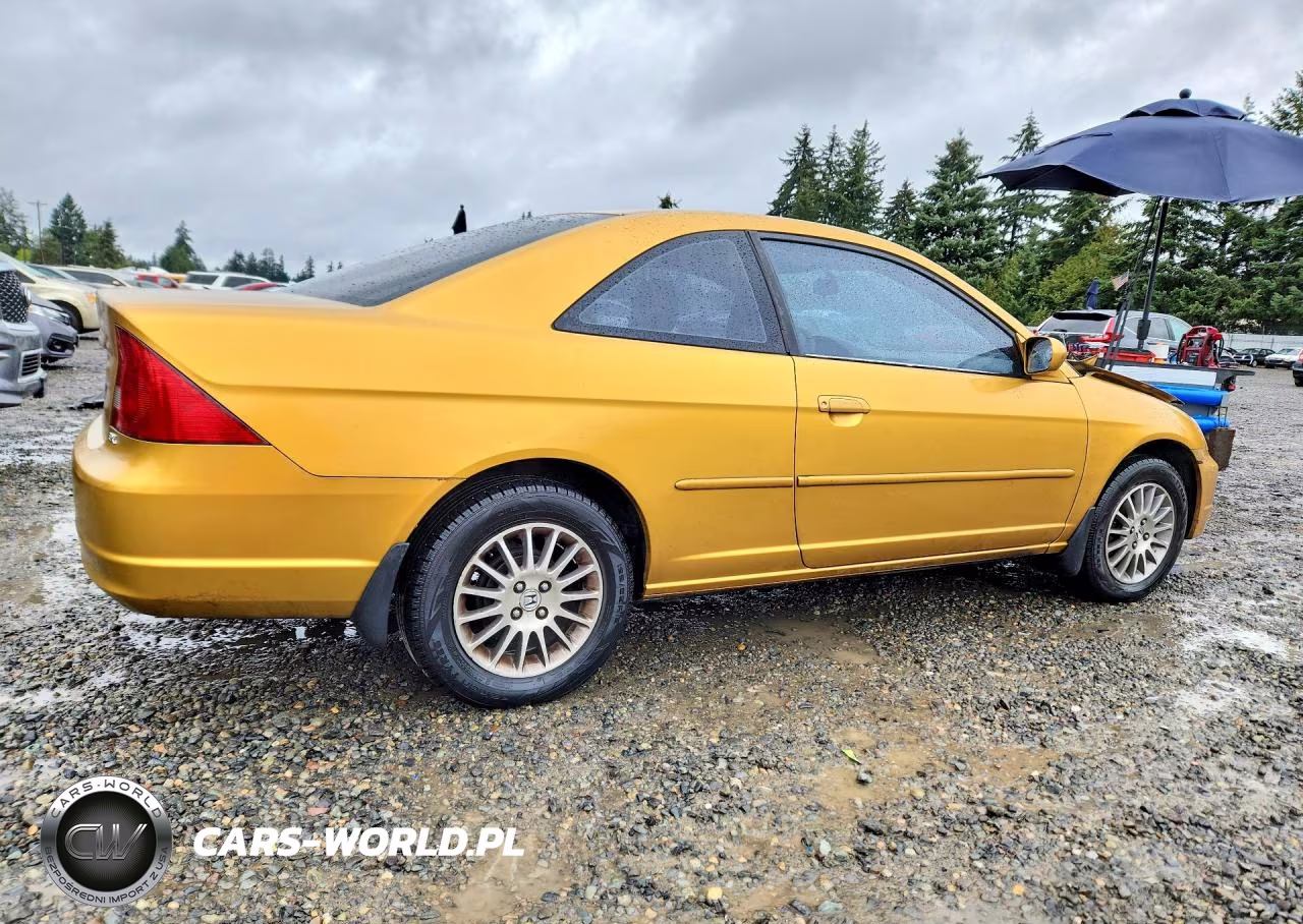 2001 Honda Civic Si VIN:1HGEM21991L016279 - 3