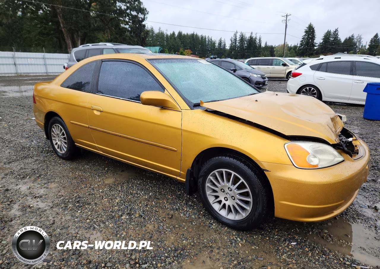 2001 Honda Civic Si VIN:1HGEM21991L016279 - 4