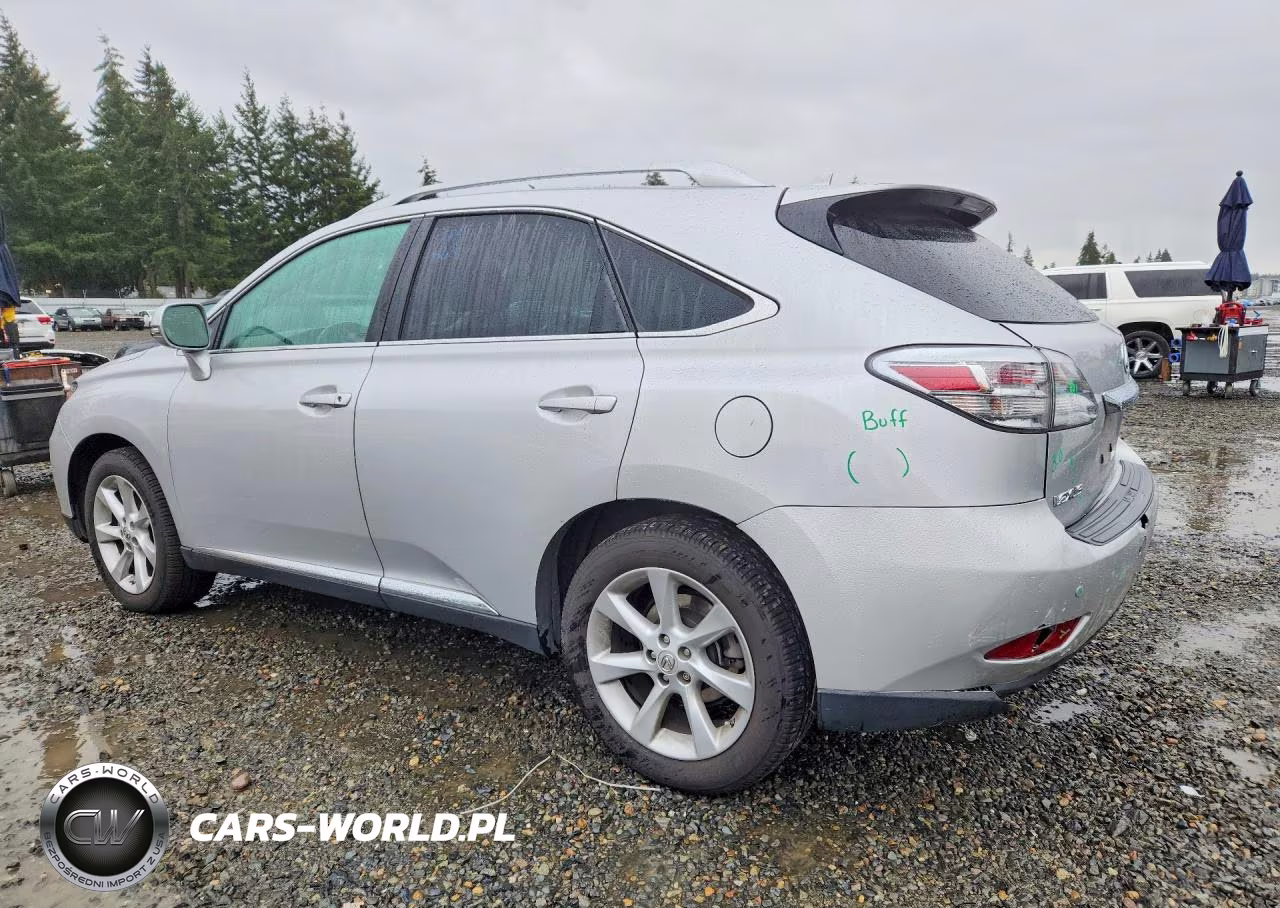 2010 Lexus Rx 350 VIN:2T2BK1BA8AC025925 - 2