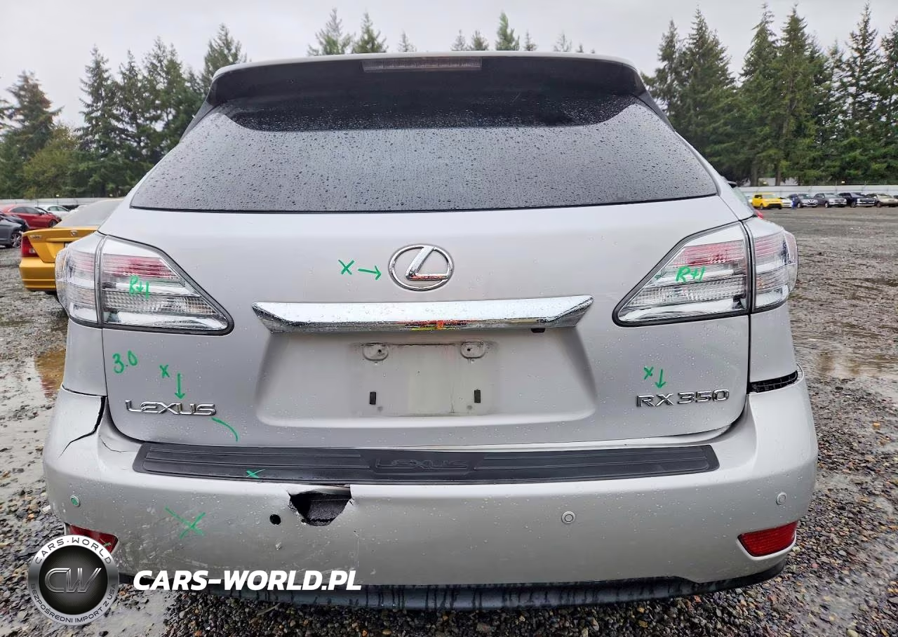 2010 Lexus Rx 350 VIN:2T2BK1BA8AC025925 - 6