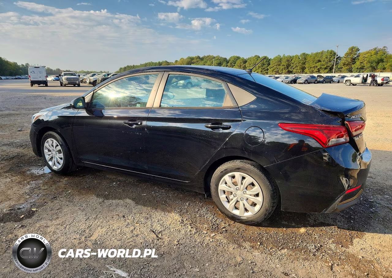 2021 Hyundai Accent Se VIN:3KPC24A62ME131493 - 2