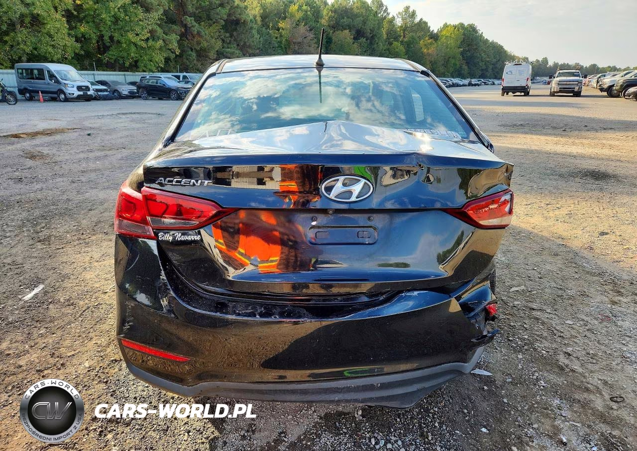 2021 Hyundai Accent Se VIN:3KPC24A62ME131493 - 6