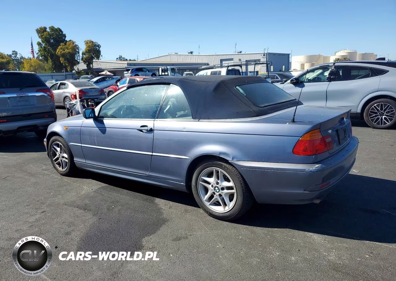 2004 BMW 325 Ci VIN:WBABW33464PL30579 - 2