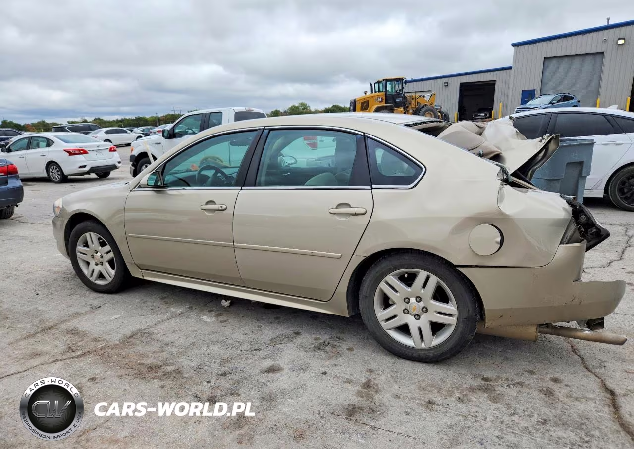 2012 Chevrolet Impala Lt VIN:2G1WG5E38C1107689 - 2