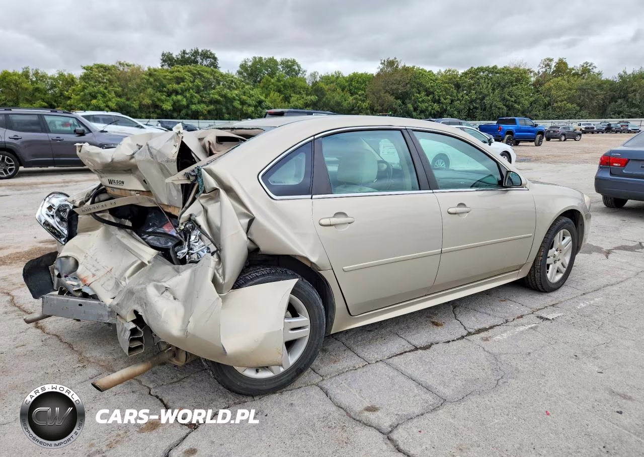 2012 Chevrolet Impala Lt VIN:2G1WG5E38C1107689 - 3