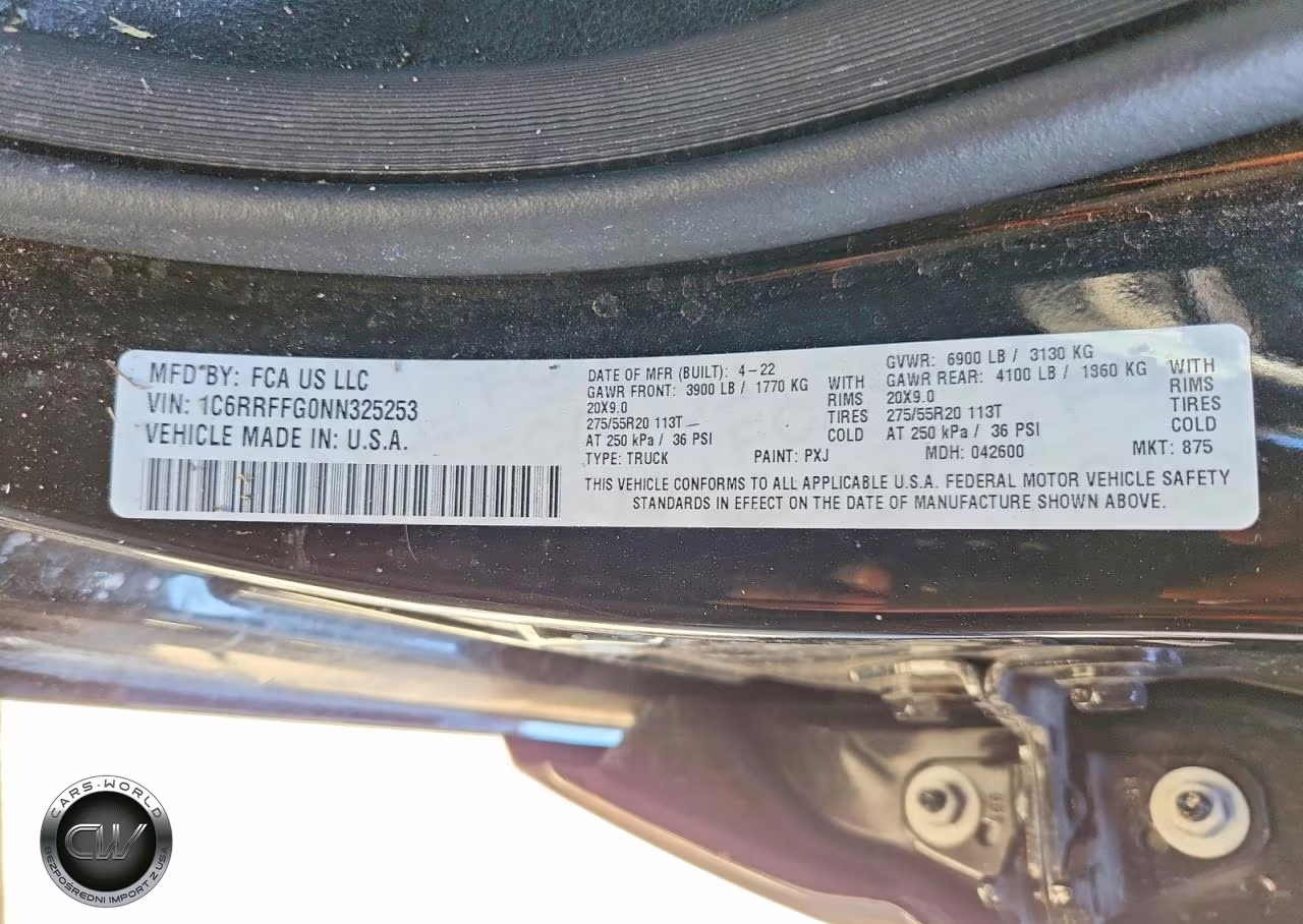 2022 Ram 1500 Big Horn-Lone Star VIN:1C6RRFFG0NN325253 - 12