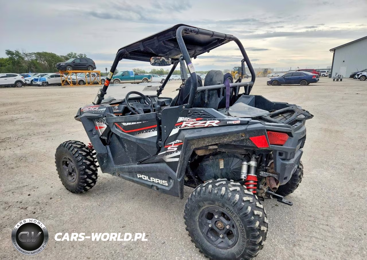 2017 Polaris Rzr 900 Utility Vehicle VIN:4XAVBE875HB683223 - 3
