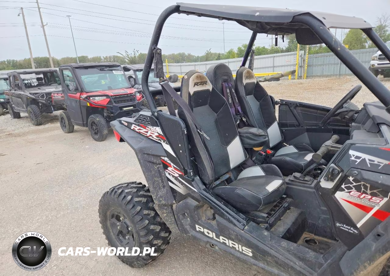 2017 Polaris Rzr 900 Utility Vehicle VIN:4XAVBE875HB683223 - 9