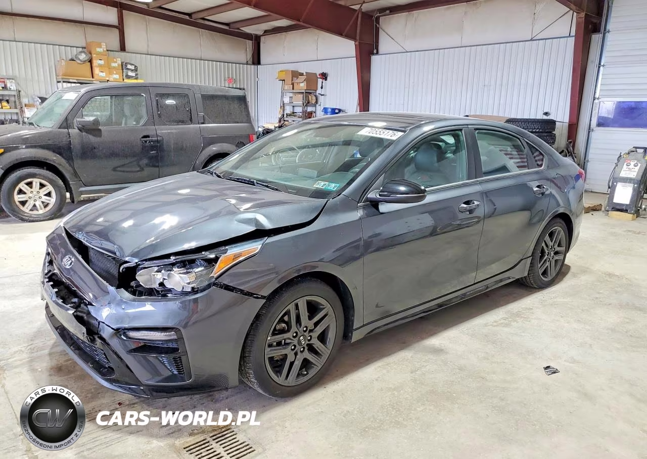 2021 Kia Forte Gt Line VIN:3KPF34AD1ME419580 - 1